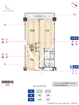 PRATIQUE SAGINOMIYA 303 【東京都都立家政駅】 の間取り図