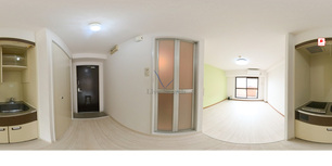 	ベルメゾン南江口 703 【大阪府井高野駅】 の間取り図