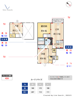 プリマヴェーラ・P 104 【神奈川県古淵】 の間取り図