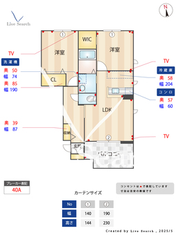シャルマンヒル花畑 A0102 【福岡県西鉄天神大牟田線 / 高宮駅 】 の間取り図