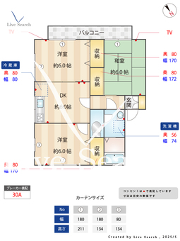 パストラルガーデンA 201 【埼玉県三郷駅】 の間取り図