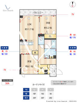 ベルフルール 201 【埼玉県与野駅】 の間取り図