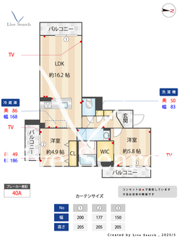 シャーメゾンシンシア 201 【熊本県南熊本駅】 の間取り図