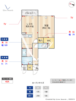 グランシャリオ 205 【兵庫県神戸電鉄有馬線　谷上駅】 の間取り図