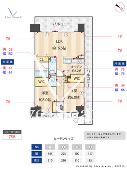 グランアッシュなかもずアクシス 901 【大阪府なかもず】 の間取り図
