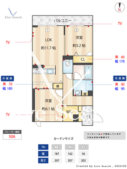 ベルフルール 301 【埼玉県与野駅】 の間取り図