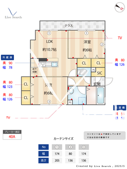 ルーヴ 101 【東京都金町駅】 の間取り図