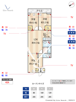 セレスティア松が丘 102 【東京都新井薬師前駅】 の間取り図