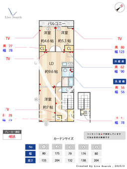 セレスティア松が丘 203 【東京都新井薬師前駅】 の間取り図