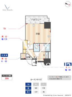 FUTIVAL錦糸町シティ 1302 【錦糸町駅】 の間取り図