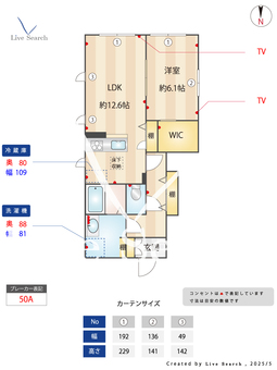 スーヴェニア 101 【東京都西新井駅】 の間取り図