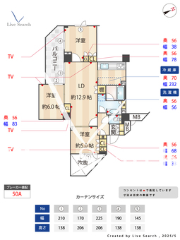 パークハウス池田山公園白金台E棟 506 【東京都	 東京メトロ南北線 / 白金台駅 徒歩9分 都営浅草線 / 高輪台駅 徒歩10分 JR山手線 / 五反田駅 徒歩10分】 の間取り図