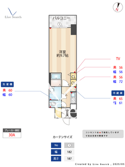 S-RESIDENCE岐阜駅 807 【岐阜県岐阜駅】 の間取り図