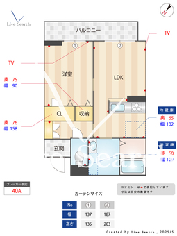 エステート 303 【滋賀県近江八幡駅】 の間取り図