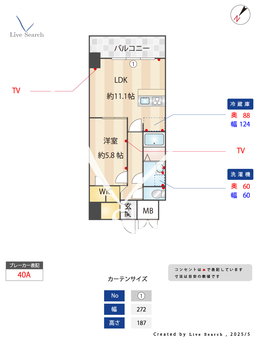 S-RESIDENCE岐阜駅 1505 【岐阜県岐阜駅】 の間取り図