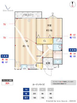 インテリジェント・スポット 302 【東京都小竹向原駅　1番出口】 の間取り図