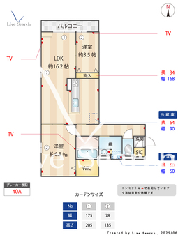 Clashist墨江 302 【大阪府南海電鉄高野線　沢ノ町駅】 の間取り図