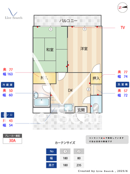 ハイツ立川 111 【茨城県石岡駅】 の間取り図