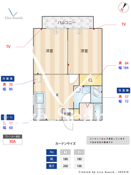 キャッスルハイツA棟 201 【茨城県石岡駅】 の間取り図
