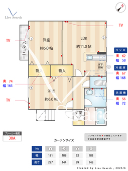 カーサフェリーチェⅡ 201 【兵庫県神戸電鉄　神鉄道場駅】 の間取り図