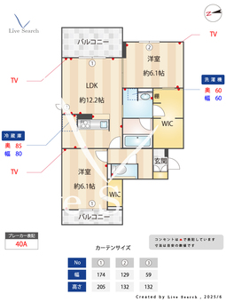 Residence　Hills 201 【埼玉県湘南新宿ライン宇都宮線横須賀線　東大宮駅　徒歩11分】 の間取り図