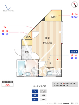 第2サンハイツ 201 【JR総武線「小岩駅」】 の間取り図