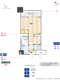 エンクレスト博多STYLE 812 【福岡県博多駅】 の間取り図