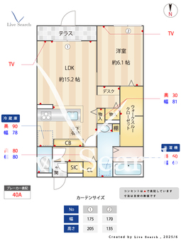 竹宏セレニティ晴明通 105 【大阪府阪堺電気軌道上町線　東天下茶屋駅】 の間取り図
