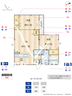 ザ・バンダイ 102 【大阪府阪堺電気軌道上町線　帝塚山四丁目駅】 の間取り図