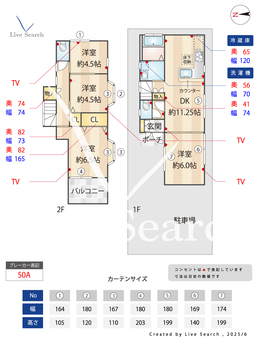 足立区佐野貸家  【千代田線　北綾瀬駅】 の間取り図