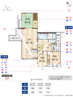 グランシャリオ 302 【大阪府津守駅】 の間取り図