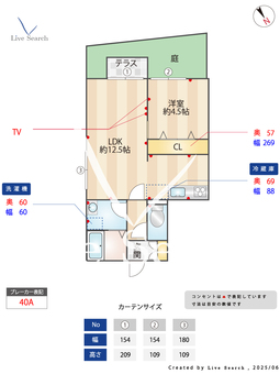 メゾン・ド・ソレイユ 101 【埼玉県川越市駅】 の間取り図