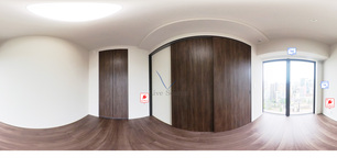 レーベン福岡天神 ONE TOWER 1503 【福岡県天神駅】 の間取り図