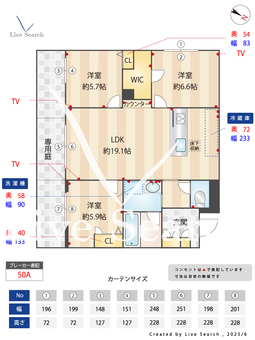 シャーメゾン別府ステラ 104 【福岡県別府】 の間取り図