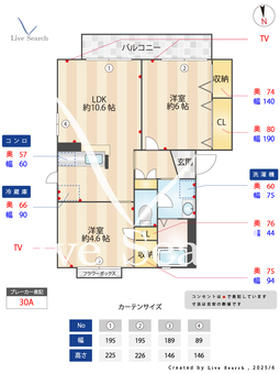 ファミール塚原G 202 【茨城県土浦駅】 の間取り図