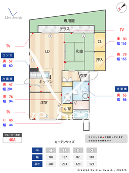 パステルコート B101 【大阪府久米田駅】 の間取り図