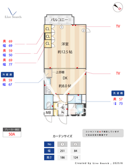 ティーズガーデン千駄ヶ谷 103 【東京都北参道駅】 の間取り図