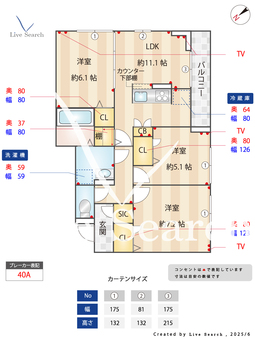 D-ROOM都賀2丁目Ⅱ　A棟 202 【総武本線　都賀駅徒歩10分】 の間取り図