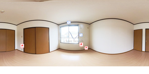 ヴィレッジまなべA 202 【茨城県土浦駅】 の間取り図