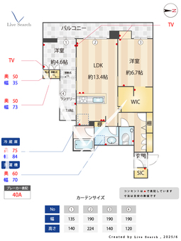 シュプロス元住吉 302 【神奈川県元住吉駅】 の間取り図