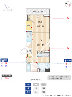 ドムスクレスト廣和 201 【神奈川県小田急相模原駅】 の間取り図