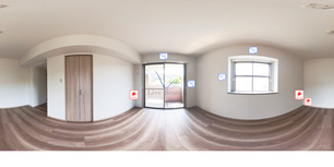 ライオンズマンション甲陽園東 301 【兵庫県甲陽園駅】 の間取り図