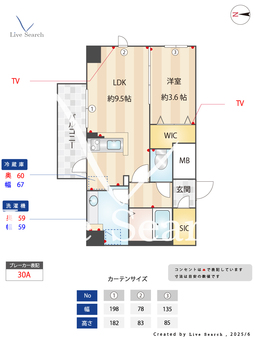 イーストングレイス  110 【東京都中野坂上駅】 の間取り図