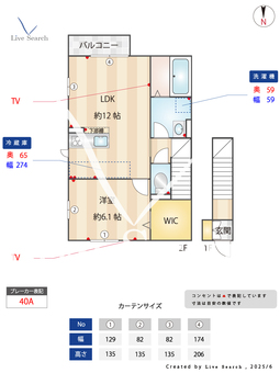 アゼリア上鷺　D 201 【東京都奥村】 の間取り図