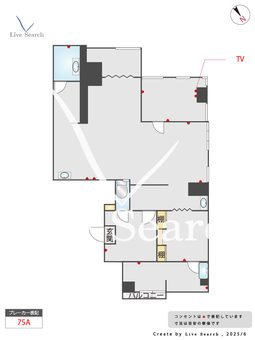 チアリ小松 2 【大阪府上新庄駅】 の間取り図