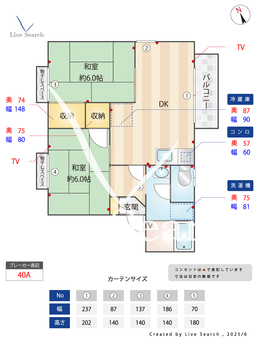 サン・シティ宝積 201 【滋賀県長谷野】 の間取り図