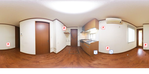 上大市一丁目　二世帯住宅  【兵庫県甲東園】 の間取り図