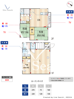 東門前貸戸建  【七里駅】 の間取り図
