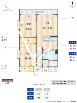 サンセリテ 101 【埼玉県東武伊勢崎線 / 草加駅 徒歩18分】 の間取り図