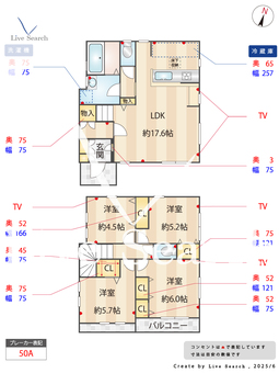 川崎市高津区久末  【神奈川県高田駅】 の間取り図